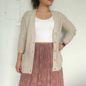 Kimchi Blue wool blend cardigan M